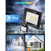 COTLEDL 25 W LED Spotlight with Motion Sensor Outdoor, 2700
