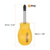sourcing map PH2 Short Phillips Screwdriver #2 Stubby Magnetic Screwdrivers
