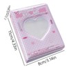 Love Hollow Design Photocard Holder,Photocard Holder Book,Mini Love Heart Hollow