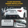 Backup Camera for Car, Metal Housing 170°Wide View Angle Rear/Side/Front