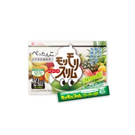 ハーブ健康本舗 モリモリスリムフルーティー青汁 3g×30包 トロピカルフルーツ味 九州産 大麦若葉 乳酸菌 配合