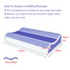 100% Mulberry Silk Pillowcase for Memory Foam, Cervical, Contour Pillow