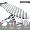 SheeChung 49"x15" Ironing Board Cover and Pad - with Elasticized