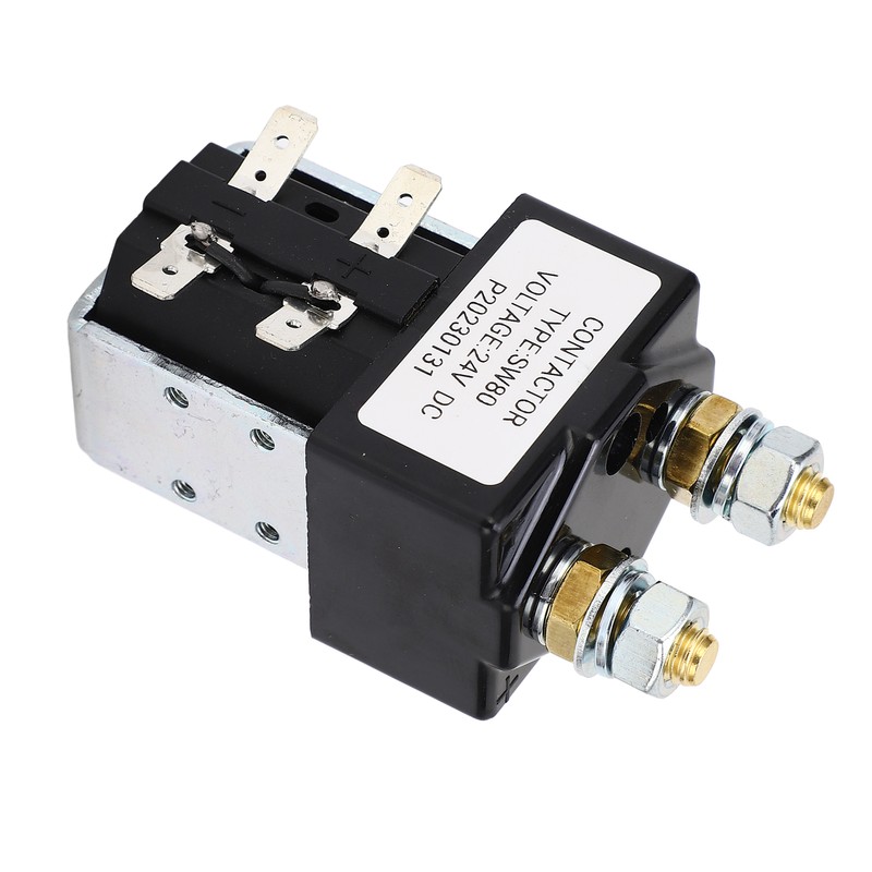 24V Contactor Relay Metal Alloy 100A High Performance Replacement for