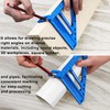 ViewReal Quick-Set 3D Measuring Square - Multi-Angle Carpenter's Tool with