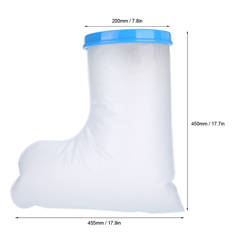 Water Resistant Ankle Protector Soft Comfortable Watertight Seal Ankle Cover