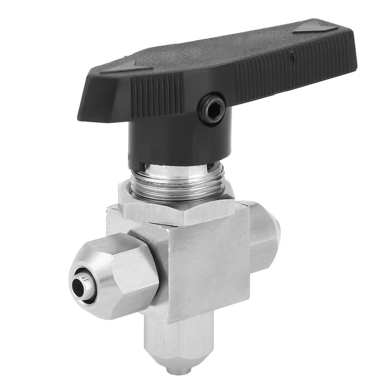 3-Way Ball Valve 304 Stainless Steel Quick Twisting Ball Valve