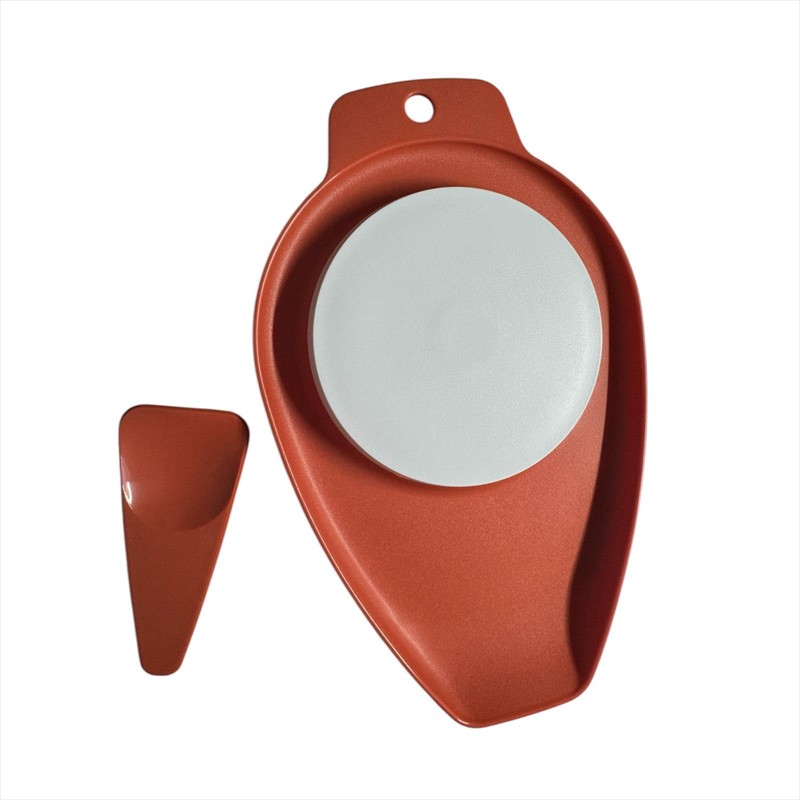 Tupperware Mamsell Chopping Board with Spatula Brave Helper Orange Small