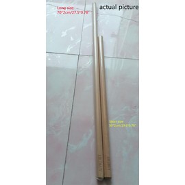 XBLDMJY Rolling Pins For Baking Ultra Thin,3/4 Inch Diameter,Long 19 .7Inch,(50 * 2 cm)