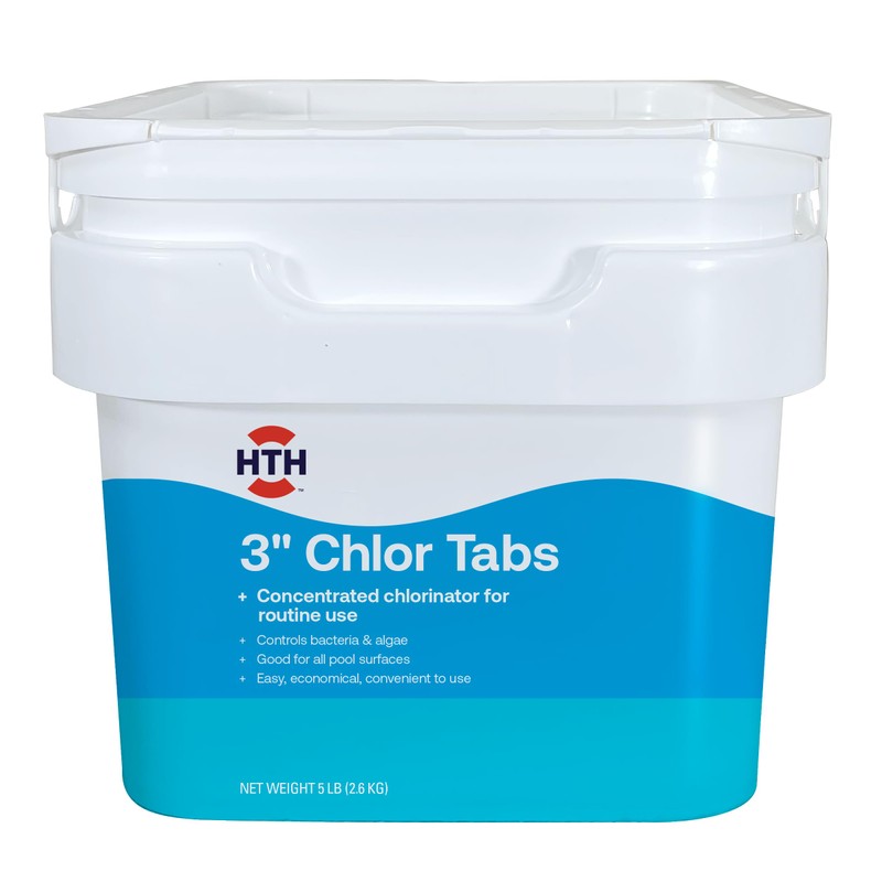 HTH 42064 Swimming Pool Care 3" Chlorine Shock Individually Wrapped