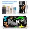 DOYULIK Soccer Theme Backpack Set for Kids,School Bookbag with Lunch