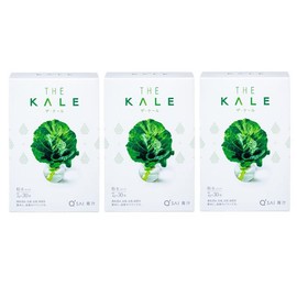 キューサイ 青汁 ザ・ケール 粉末 7g×30本/箱 3箱まとめ買い シャカシャカカップ付