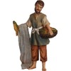 FADEDA Fisherman/Height: 11 cm/Hand-painted/Detailed Nativity Scene Figures - Christmas Table