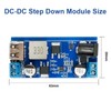 DC-DC Buck Converter 24V/12V to 5V 5A, QIQIAZI Step Down