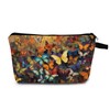 MoCaliduccious Butterfly Makeup Bag Elegant 3D Flutter Design Cosmetic Pouch