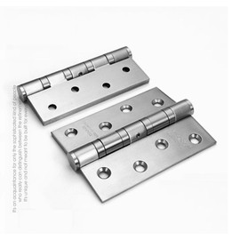 2-Pack VIBORG 4" 304 Stainless Steel 3mm Extra-Thick Heavy Duty Smooth&Quiet Ball Bearing Door Hinges