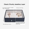Stackers Navy Classic Navy Jewellery Box Chunky Jewellery Layer