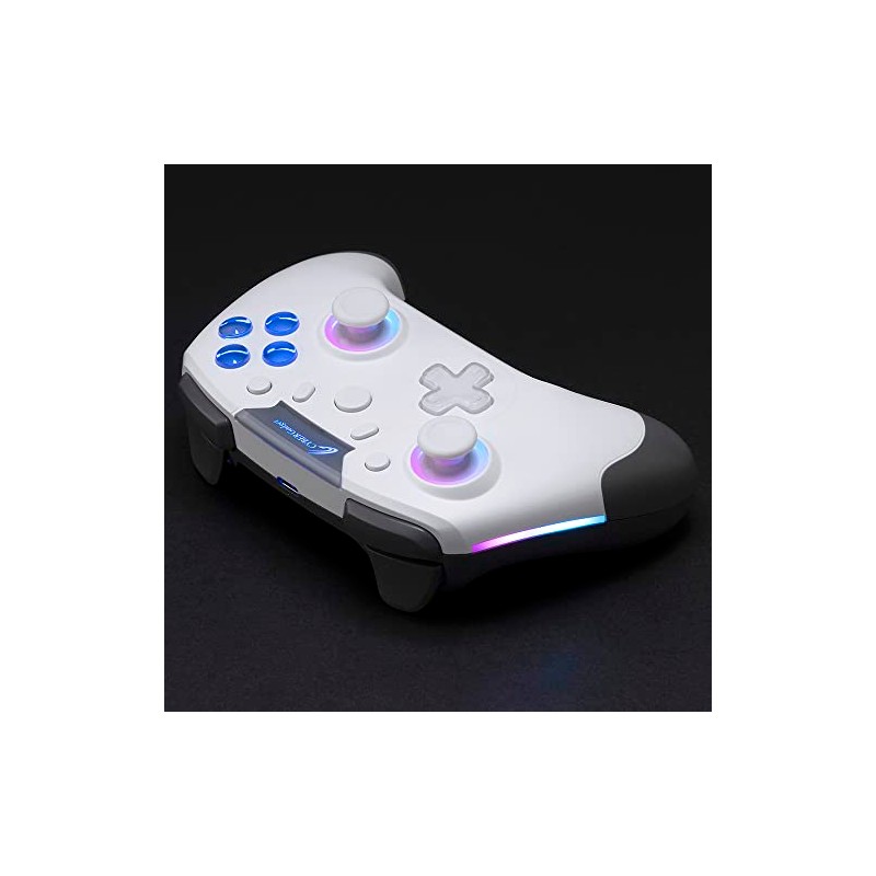 CYBER ・ ゲーミングコントローラー HG 無線タイプ ( SWITCH 用) ホワイト -