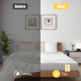 TroupePal Lock Sheet Holders - 4Pcs Heavy Duty Bed Sheet Locks Keep Sheets Firm & Tight, Bed Sheet Clips for Corners（com） (Beige)