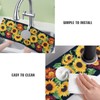 Sink Faucet Absorbing Mat, 2 Pack Drying Mat Around Faucet