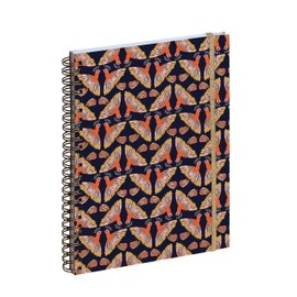 Exacompta - Ref 2004535E - 1 SAS 20 Lady Color Design Desk Calendar 15 x 21 cm Weekly Diary September 2025 to August 2026 - Birds Design