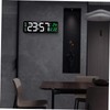 STOBAZA Large Modern Digital Wall Clock 39cm Led Display Outdoor/Indoor