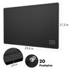 Large Bulletin Board - 48 x 36 Inches, Decorative Felt