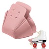 2 Pieces Toe Guards Roller Skate Toe Caps Artificial Leather