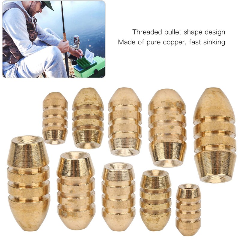 25 Piezas de plomos de Pesca, Pesas para Voltear, Pesas