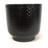 Sill and Sage Shell Pot, Black, Large