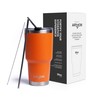 Product Armor 30oz Vacuum Insulated Stainless Steel Tumbler (Lava Orange)