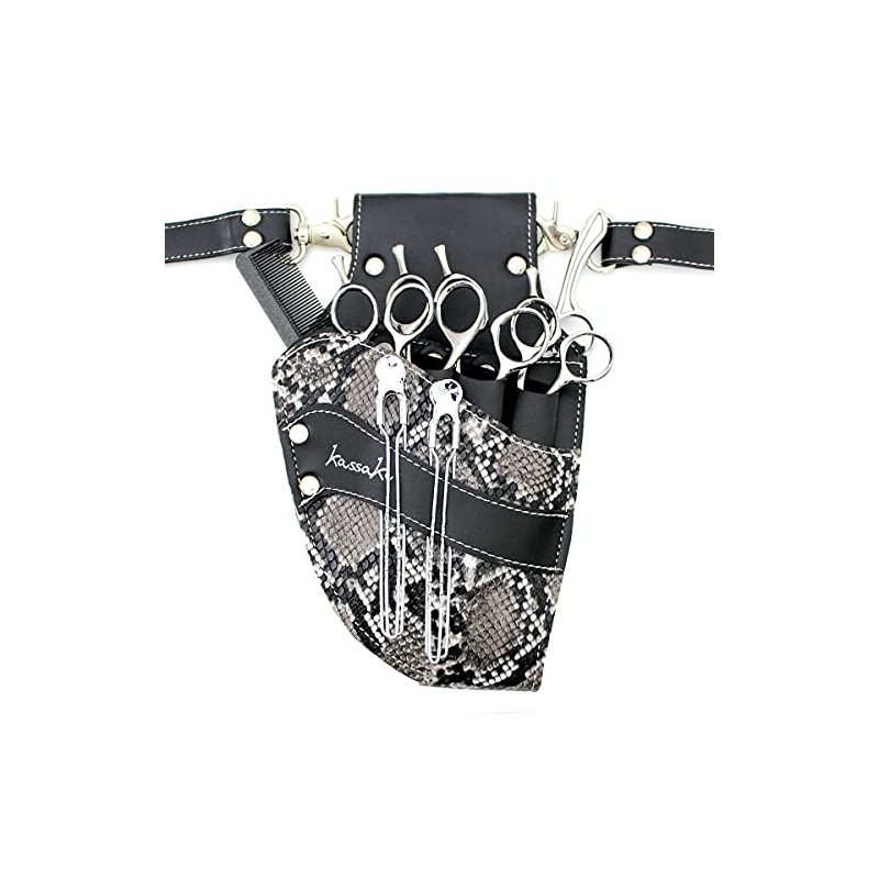 Hairdressing Scissor Pouch by Kassaki Snake Look Tool Belt Bag