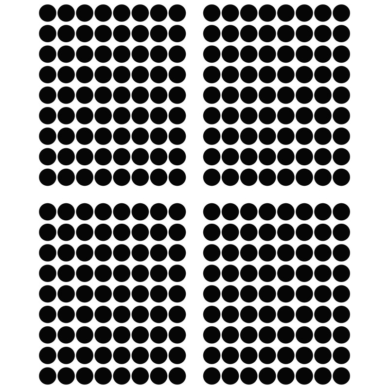 288, 20 mm, Black, PVC, Weatherproof, CODING DOTS CIRCLES DOTS
