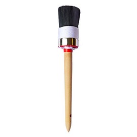 ROTIX -93816 Professional Ring Brush Diameter 45 mm Size 12 Round Paint Brush Black Bristle