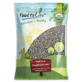 Food to Live Organic French Green Lentils, 10 Pounds – Non-GMO, Whole Dry Beans, Raw, Sproutable, Vegan, Kosher. Rich in Folate, Fiber, and Plant-Based Protein. Great for Soups, Chili and Curries