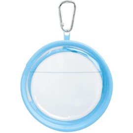 Klux Pic Too 117519 Round Pouch for Tin Badges, Blue