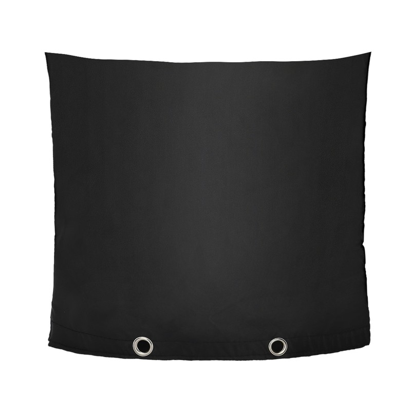 Backflow Preventer Insulation Cover Black 24 x 24in Backflow Preventer