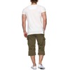 Indicode Men's Nicolas Check 3/4 Cargo Shorts Checked with 6