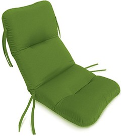 Comfort Classics 21W x 48L x 2H Hinge at 27" Sunbrella Outdoor Horizontal Quilt Chair Cushion in Macaw Inc.