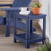 Keter Deluxe Adirondack Side Table - Midnight