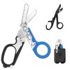 Awaiymi 6 In 1 Multi-function Trauma Shears With Holster, Stainless