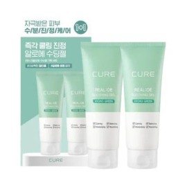 Kim Jeong-moon Aloe 1+1 Plan Kim Jeong-moon Aloe Cure Aloe Soothing Gel 150ml / 1+1 기획 김정문알로에 큐어 알로에 수딩젤 150ml X 2