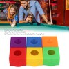 144PCS Pool Cue Chalk Holder Cover Billiard Chalk Clip Squared