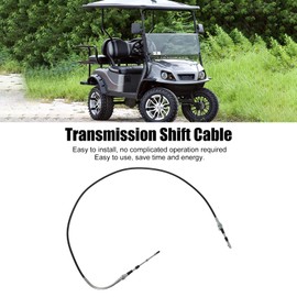 Forward Displacement Cable 602891 Replacement for E Z Go 4 Cycle TXT ST 400 MPT 800/1200 Sport II -Tone CA with Premium Metal and Rubber Material for Transmission Case