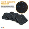Powrocket Treadmill Mat,6 Pack Anti-Vibration Shock Absorbing Exercise Equipment Mat