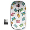 KAWAMOUSE 2.4G Ergonomic Portable USB Wireless Mouse for PC, Laptop,