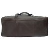 Piel Leather Traveler's Select Large Duffel Bag, Chocolate, One Size