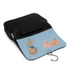 Mr. & Mrs. Panda Toiletry Bag Rabbit Shell, blue, Hand