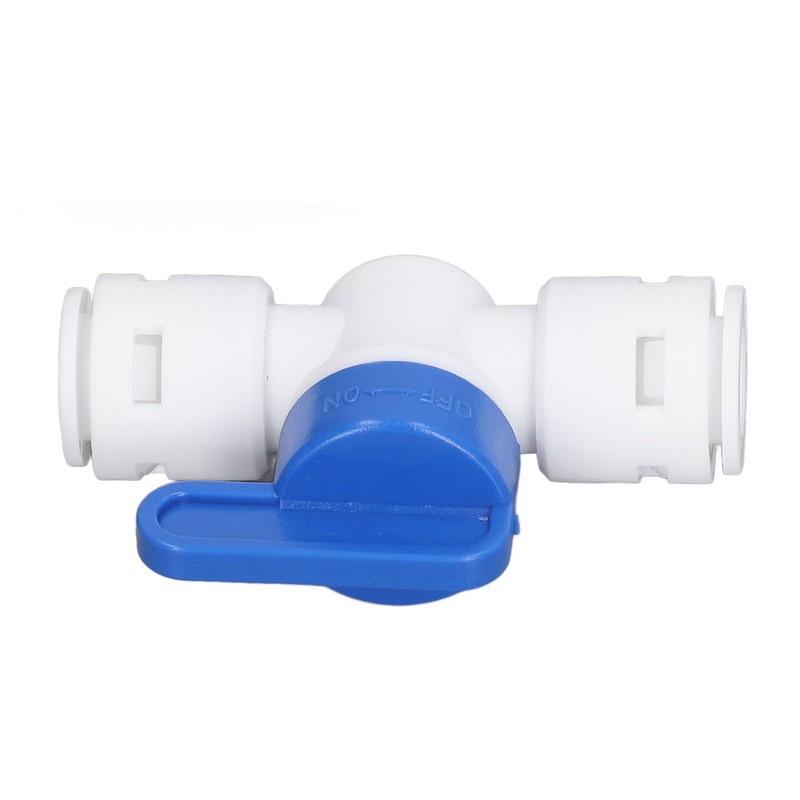 10Pcs Inline Shut Off Ball Valve 3/8in OD Plastic Quick