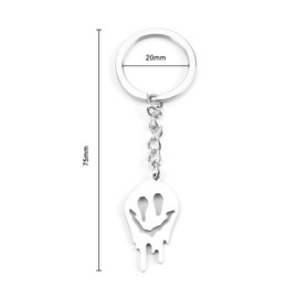 OBEISN Einzigartiger Geister-Schlüsselanhänger, Lehrer Geschenk, Personalisiertes Geschenk, Personalisierter Schlüsselbund, Süßer Schlüsselbund, Freundschaftsgeschenk Für Frauen, Schlüsselbund